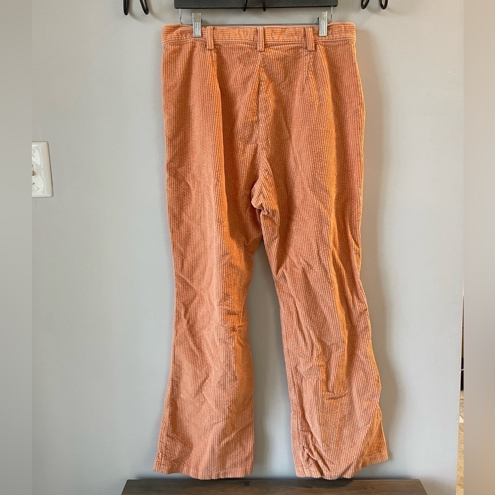 Levi’s, waist 31, Math Club Flare, peach orange color thick corduroy pants - Picture 3 of 6